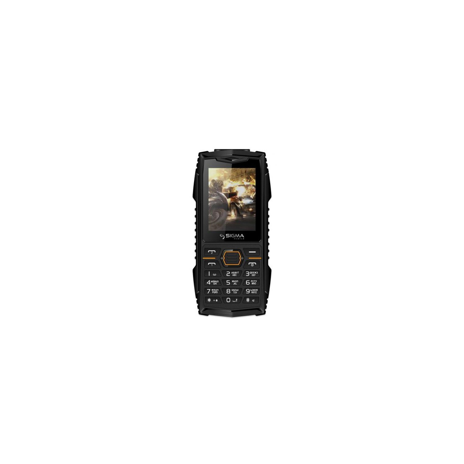 Мобільний телефон Sigma X-treme AZ68 Black Orange (4827798374917)