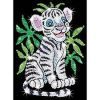 Набор для творчества Sequin Art RED Toby the White Tiger Cub (SA0906)