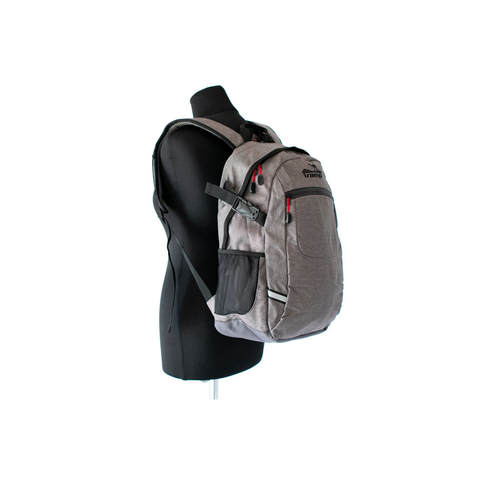 Рюкзак туристический Tramp Slash серый 28л (TRP-036-grey) изображение 6