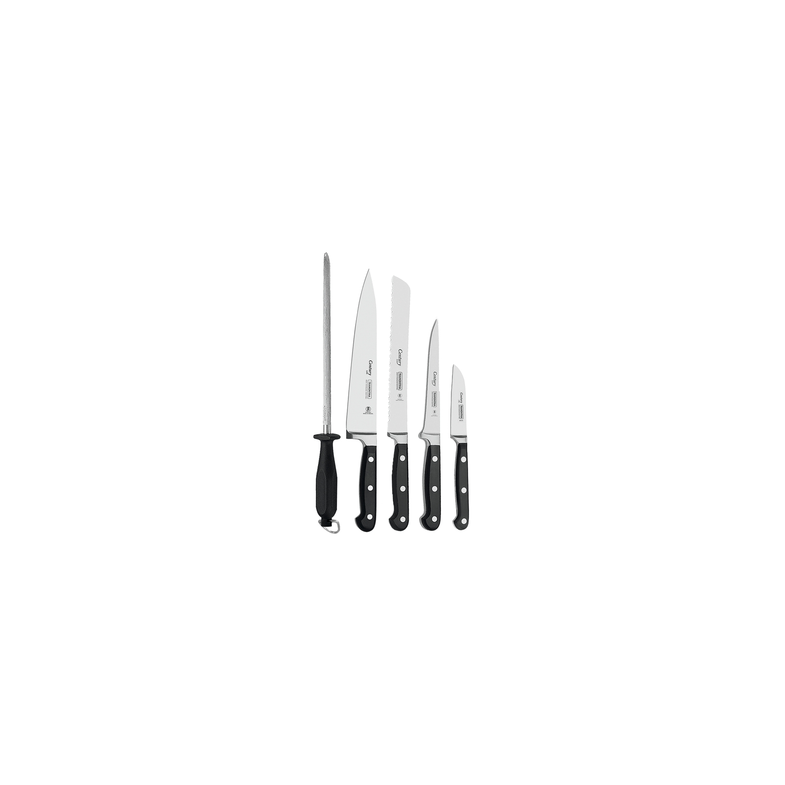 Набір ножів Tramontina Century shefs 6шт Black (24099/025) зображення 2