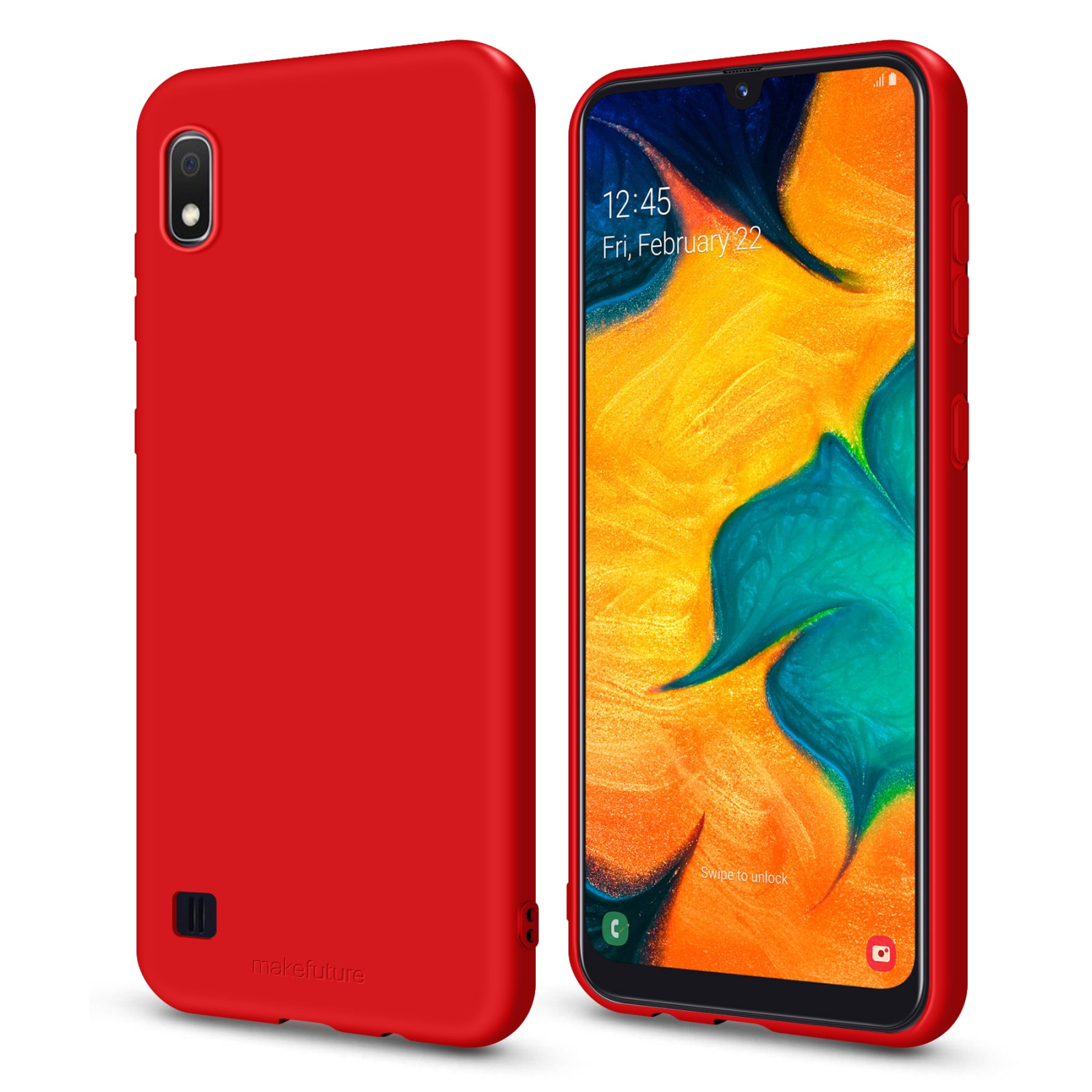 Чехол для мобильного телефона MakeFuture Flex Case (Soft-touch TPU) Samsung A10 Red (MCF-SA105RD) изображение 4
