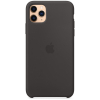Чехол для мобильного телефона Apple iPhone 11 Pro Max Silicone Case - Black (MX002ZM/A) изображение 4