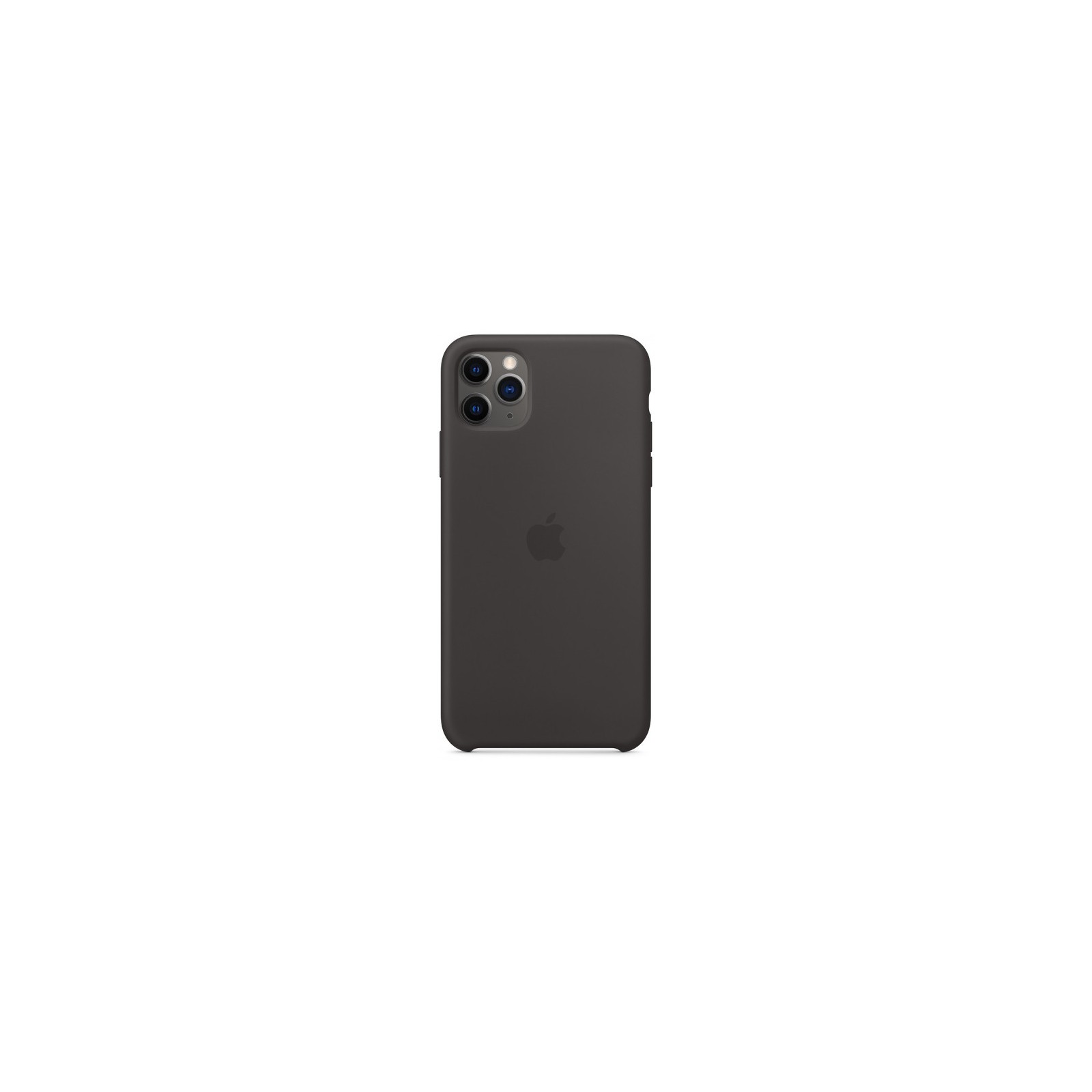 Чехол для мобильного телефона Apple iPhone 11 Pro Max Silicone Case - Black (MX002ZM/A)