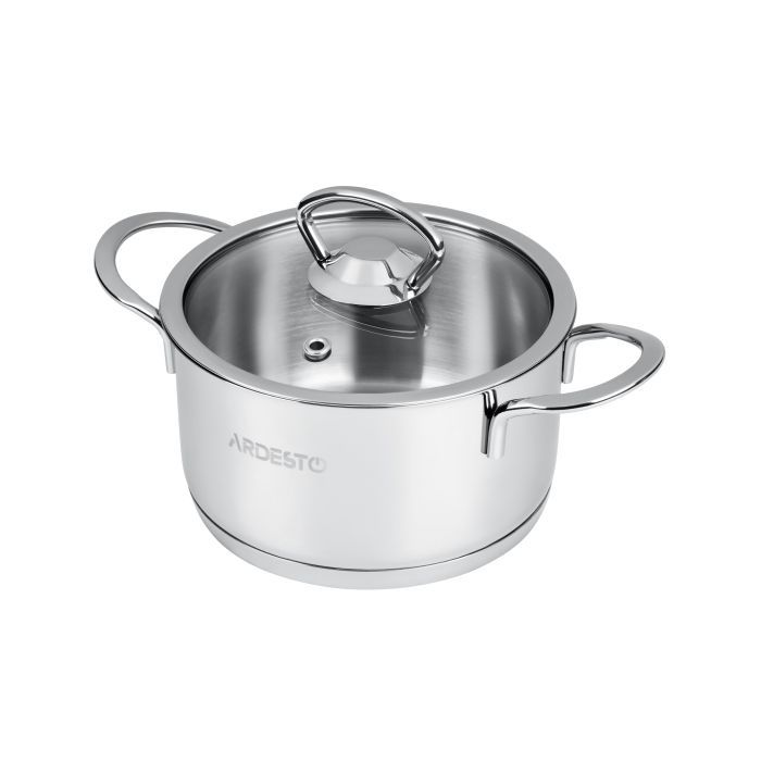 Кастрюля Ardesto Luna з кришкою 0,9 л (AR0609S)