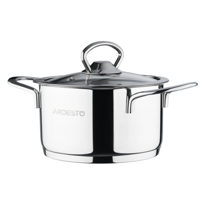 Кастрюля Ardesto Luna з кришкою 0,9 л (AR0609S) изображение 3