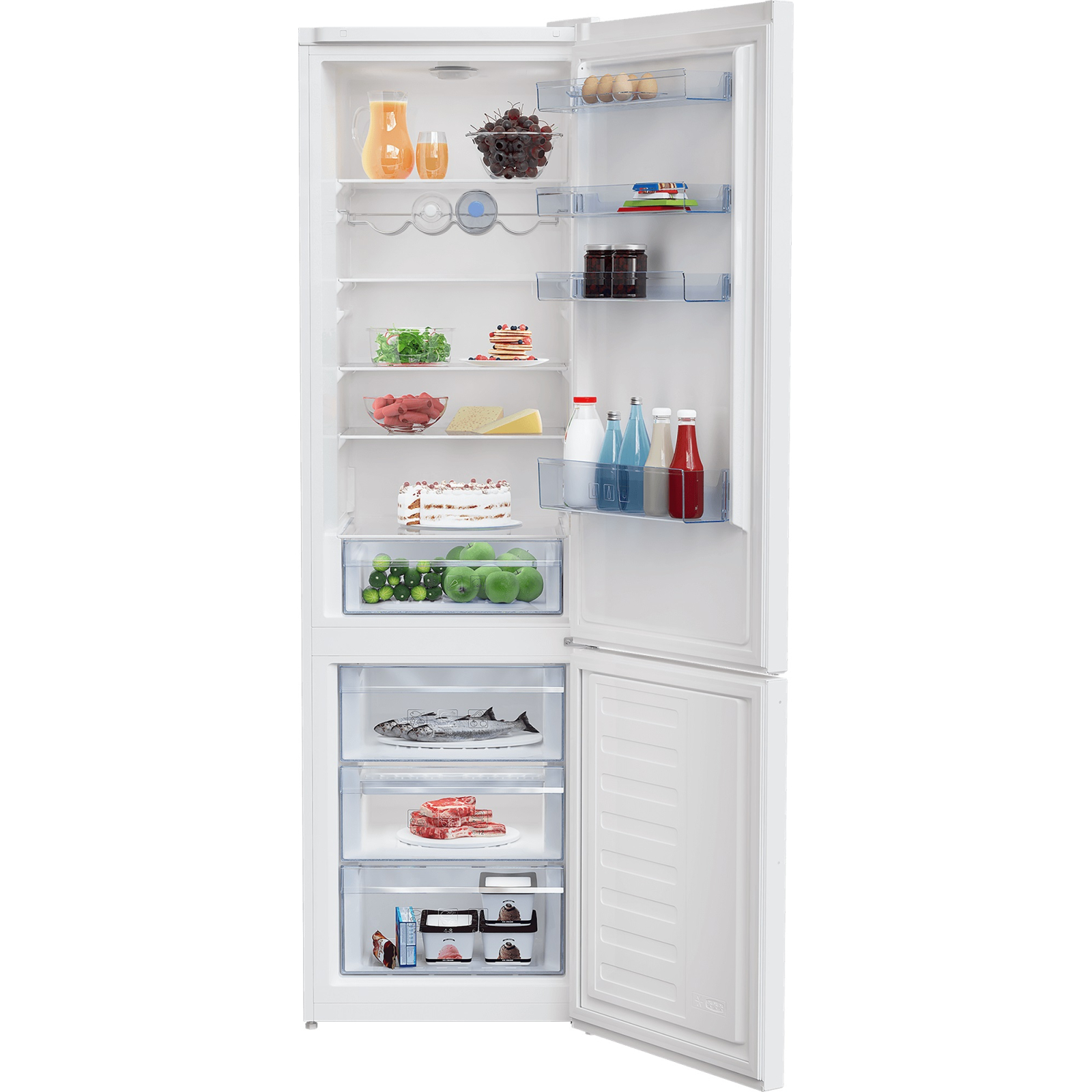 Холодильник Beko RCSA406K30W изображение 3
