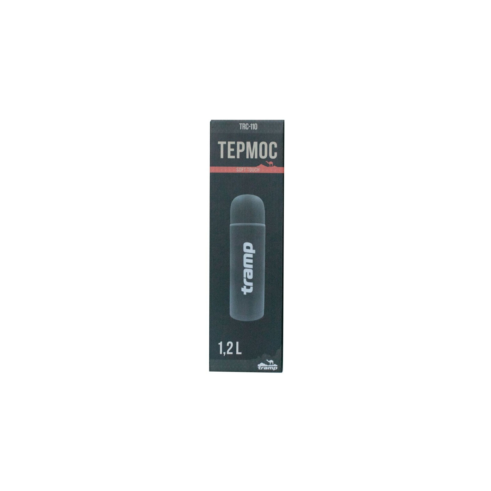 Термос Tramp Soft Touch 1 л Grey (UTRC-109-grey) изображение 3