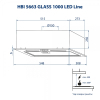 Вытяжка кухонная Minola HBI 5663 WH GLASS 1000 LED Line изображение 9