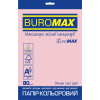 Бумага Buromax А4, 80g, PASTEL pink, 20sh, EUROMAX (BM.2721220E-10)