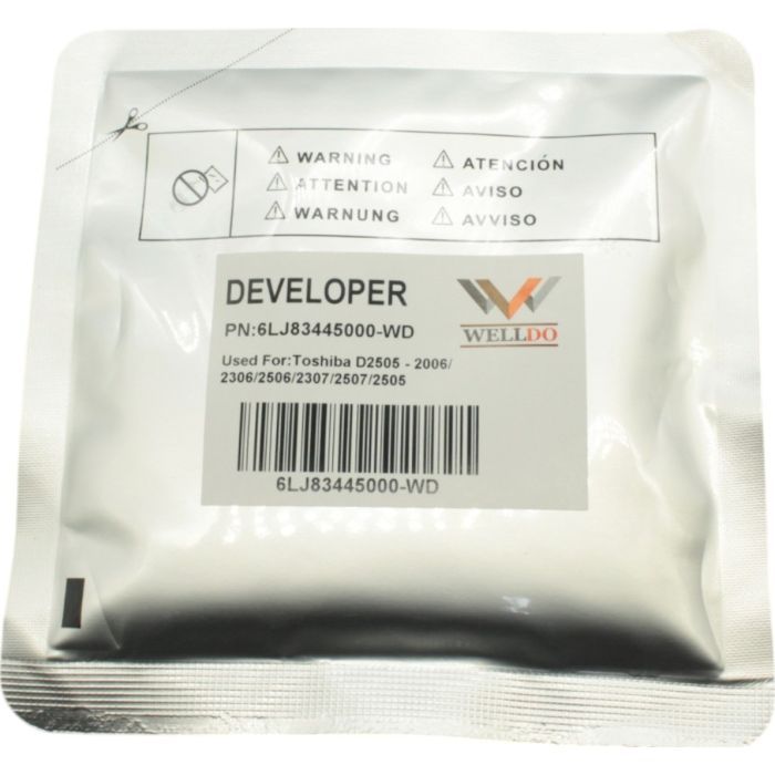 Девелопер TOSHIBA e-Studio 2006/2007/2306/2505/2506/2507, D2505, 200г/ Welldo (6LJ83445000-WD)