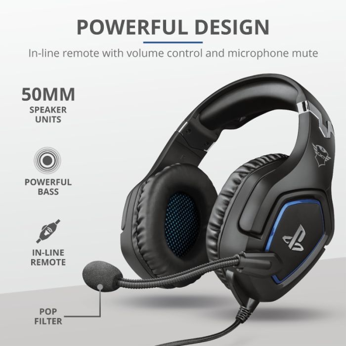 Наушники Trust GXT 488 Forze-G for PS4 Black (23530) изображение 7