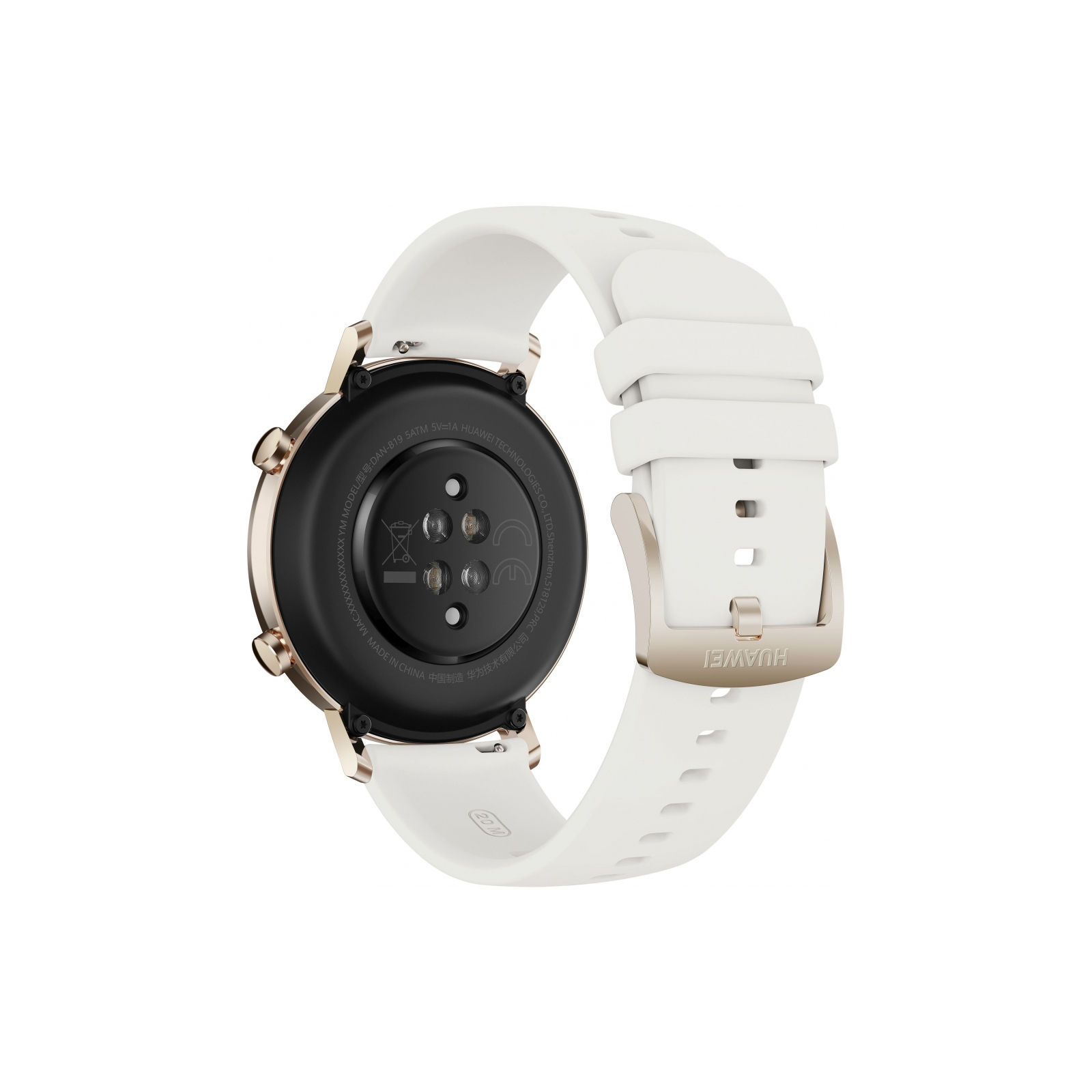 Смарт-годинник Huawei Watch GT 2 42 mm Frosty White (Diana-B19J) SpO2 (55025350) зображення 7