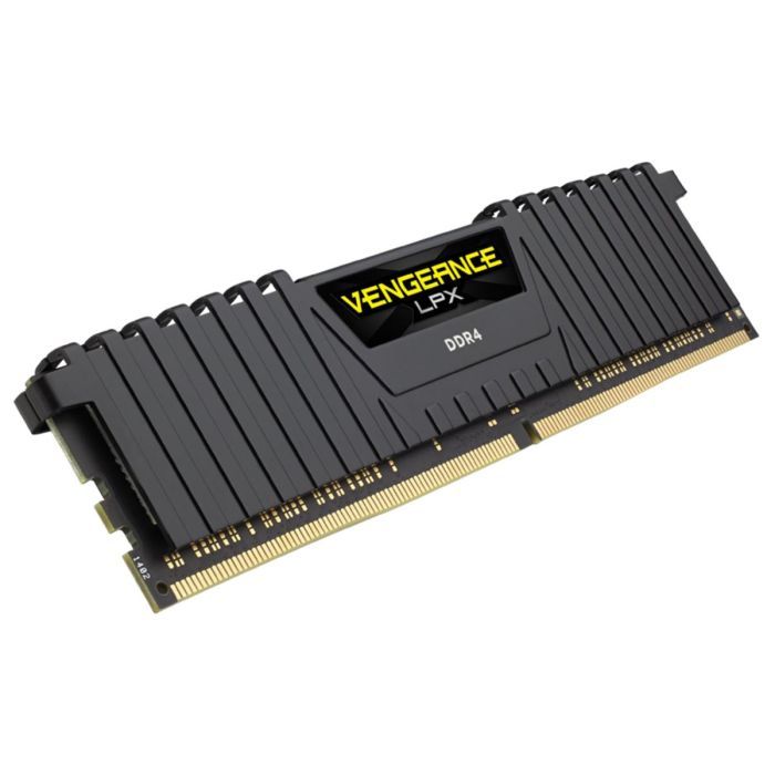 Модуль пам'яті для комп'ютера DDR4 32GB (2x16GB) 3200 MHz Vengeance LPX Black Corsair (CMK32GX4M2E3200C16) зображення 3