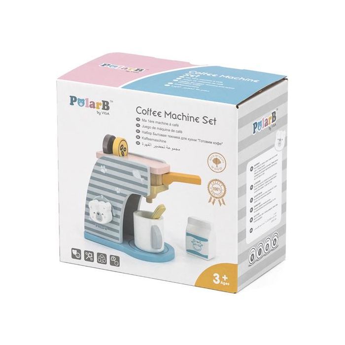 Игровой набор Viga Toys кулинара PolarB Кофемашина (44018) изображение 2