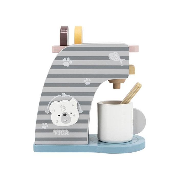 Игровой набор Viga Toys кулинара PolarB Кофемашина (44018) изображение 3