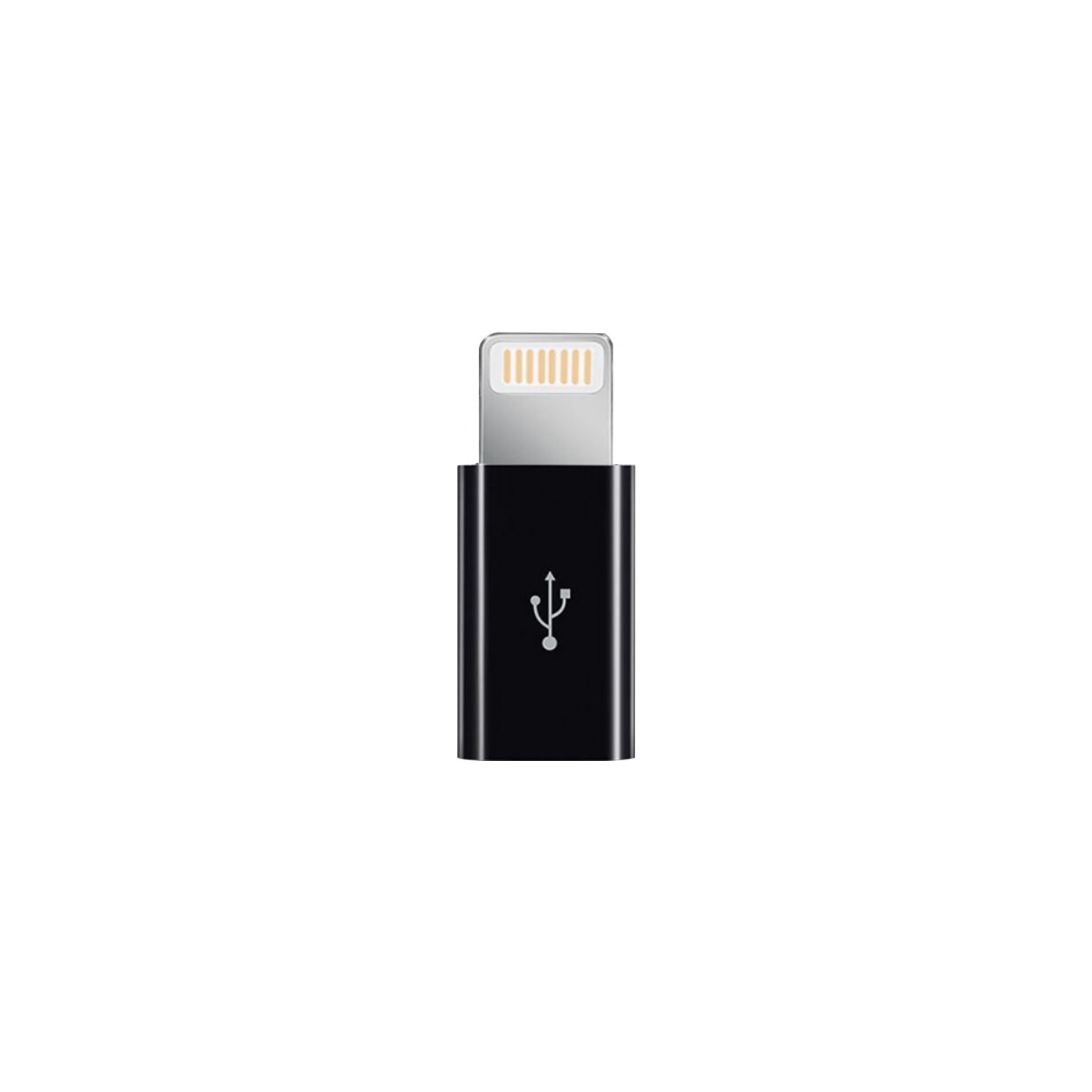 Переходник Micro USB to Lightning black XoKo (XK-AC030-BK)