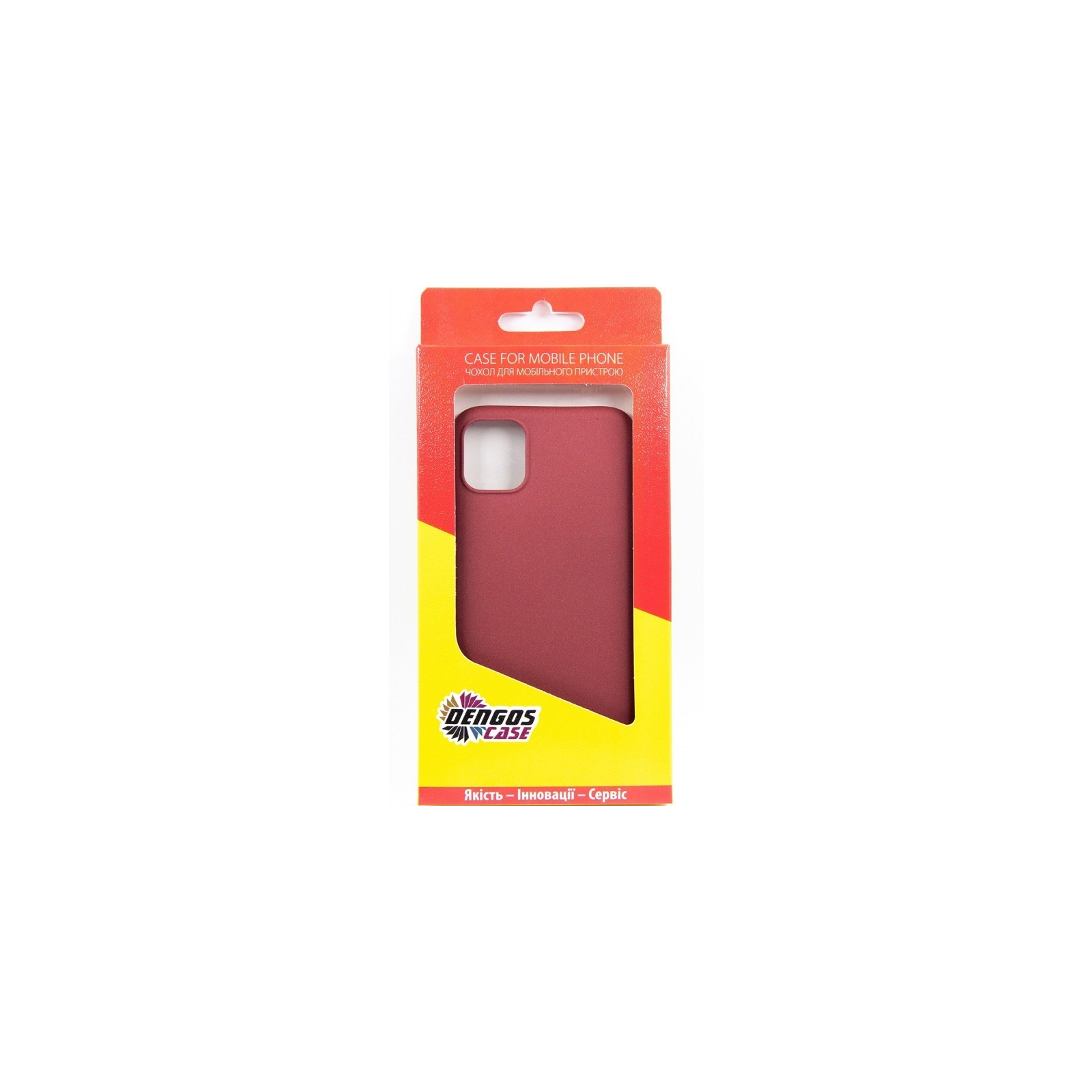Чохол до мобільного телефона Dengos Carbon iPhone 11, red (DG-TPU-CRBN-35) (DG-TPU-CRBN-35) зображення 3