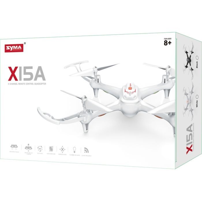 Радиоуправляемая игрушка Syma Квадрокоптер с 2,4 Ггц управлением, 29 cм (X15A Black) изображение 5