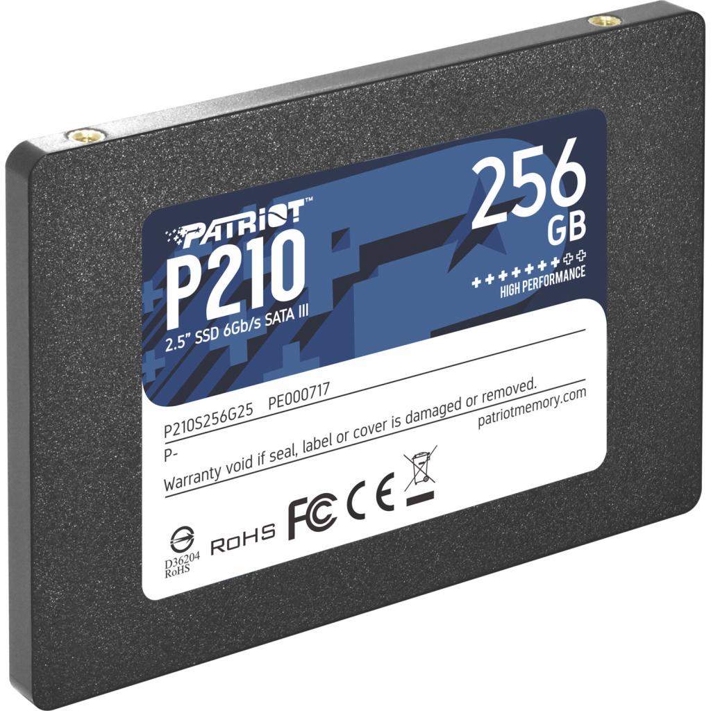 Накопитель SSD 2.5" 512GB Patriot (P210S512G25) изображение 2