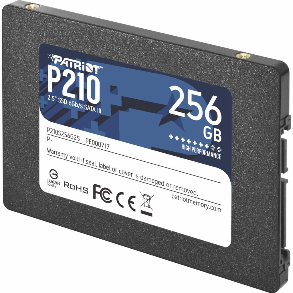 Накопитель SSD 2.5" 512GB Patriot (P210S512G25) изображение 3
