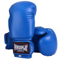 Фото - Рукавички для єдиноборств PowerPlay Боксерські рукавички  3004 12oz Blue  PP300412ozB (PP300412ozBlue)