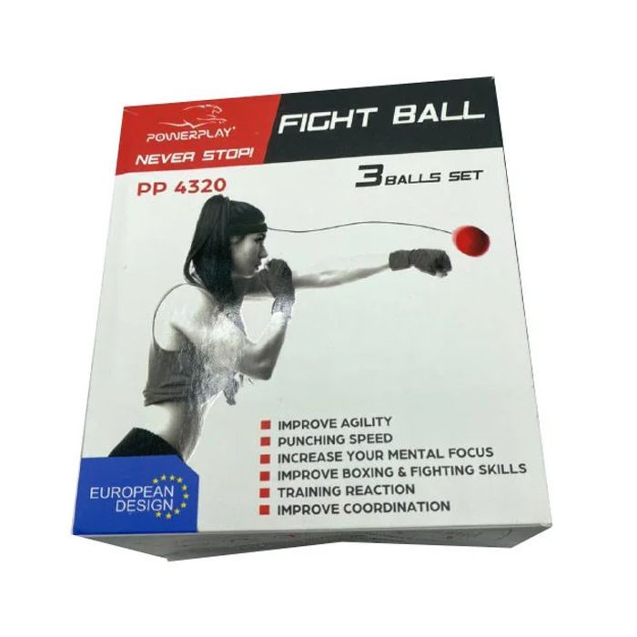 Файт бол PowerPlay 4320 Fight Ball Set 3 шт (PP_4320) изображение 4