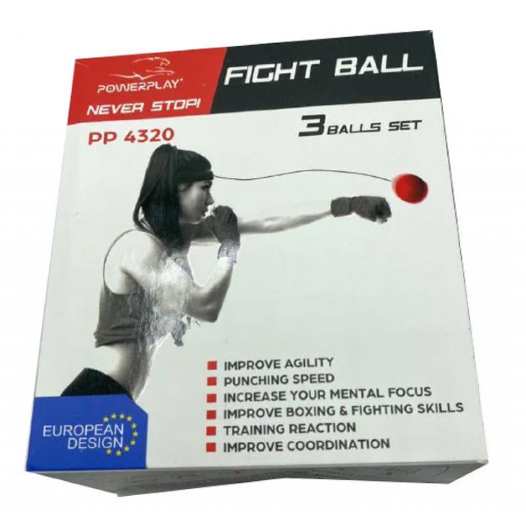 Файт бол PowerPlay 4320 Fight Ball Set 3 шт (PP_4320) зображення 4