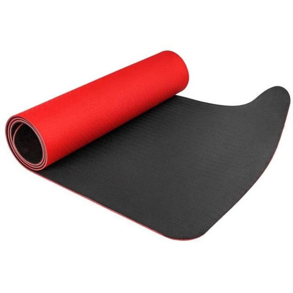 Килимок для фітнесу Power System Yoga Mat Premium PS-4060 Red (4060RD-0) зображення 2