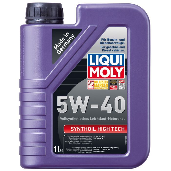 Моторное масло Liqui Moly Synthoil High Tech 5W-40 4л (2194)