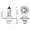 Автолампа Bosch галогенова 60/55W (1 987 301 077) изображение 5