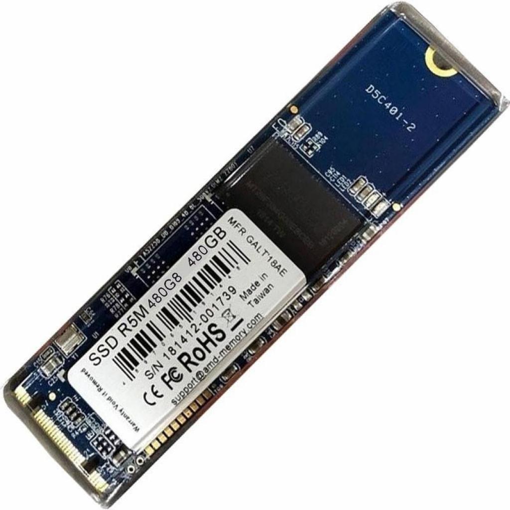 Накопичувач SSD M.2 2280 480GB AMD (R5M480G8) зображення 2