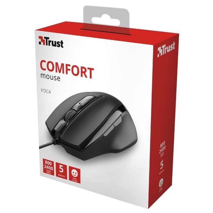 Мышка Trust Voca USB Black (23650) изображение 5