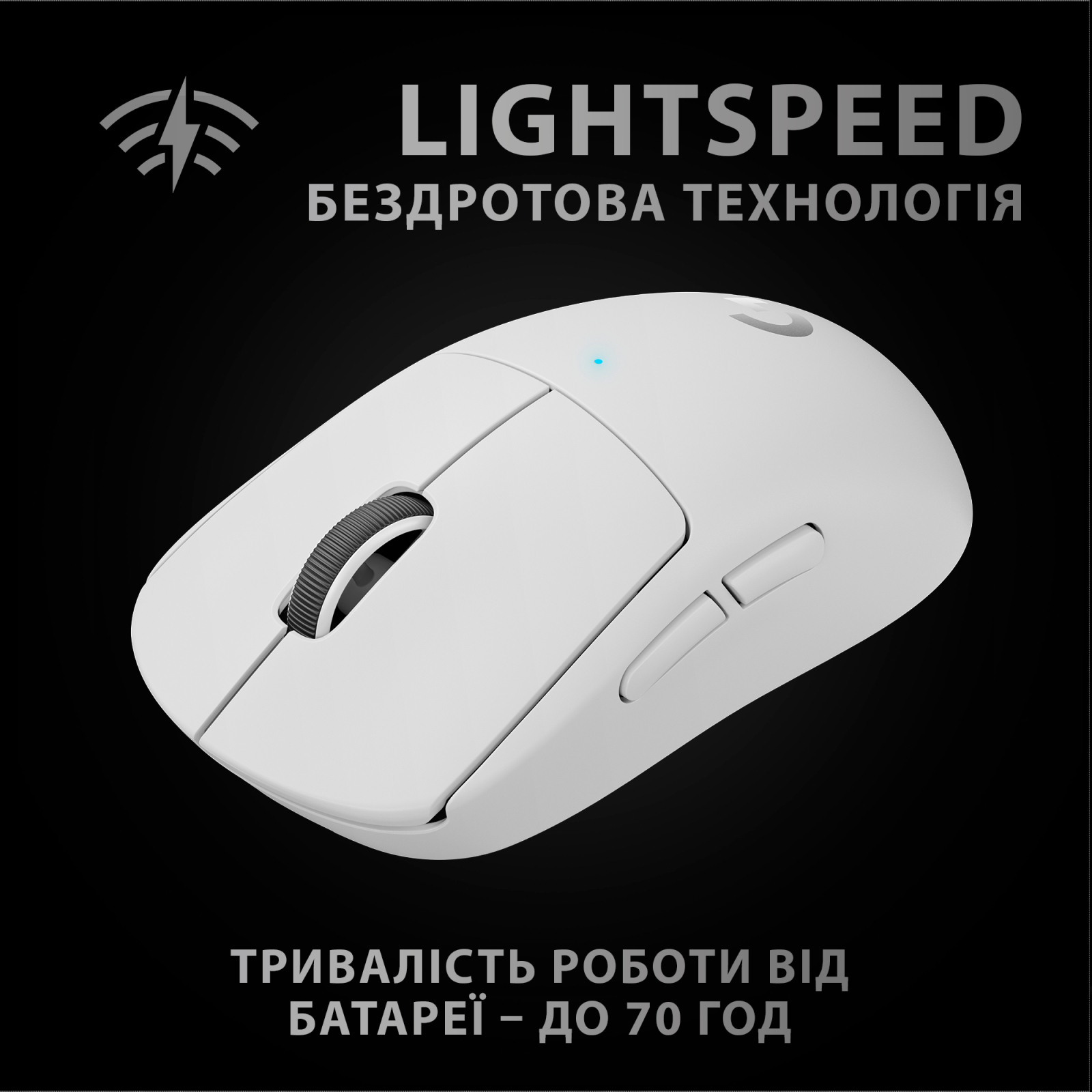 Мышка Logitech G Pro X Superlight Wireless Black (910-005880) изображение 4