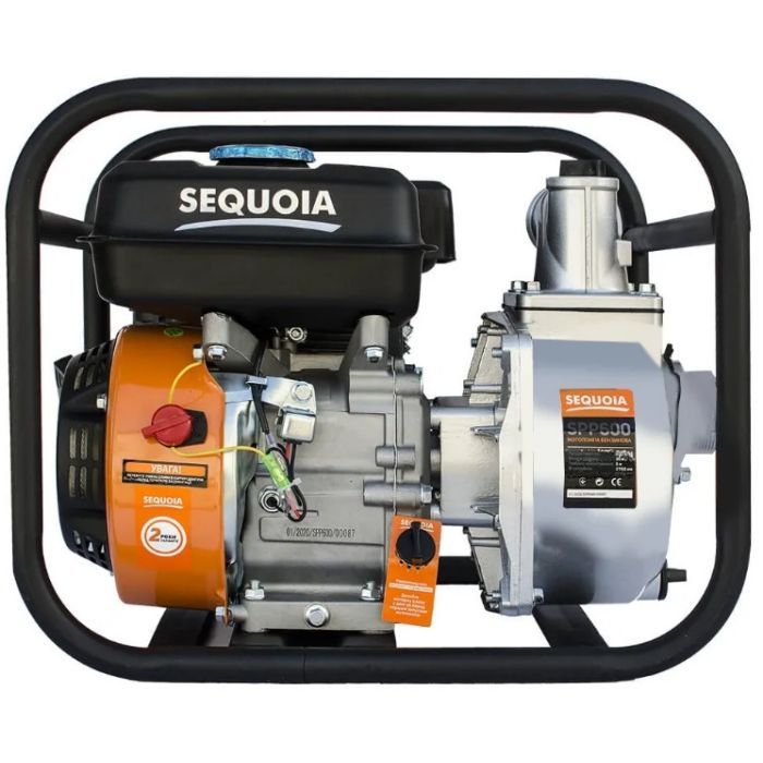 Мотопомпа SEQUOIA для чистой воды, 5.15 кВт/7.0 л.с, (SPP600) изображение 3