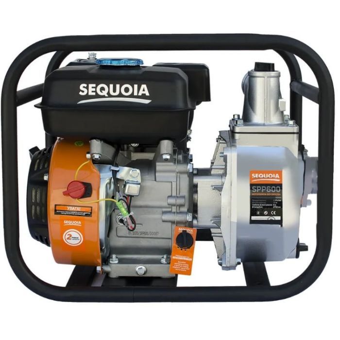 Мотопомпа SEQUOIA для чистой воды, 5.15 кВт/7.0 л.с, (SPP600) изображение 4