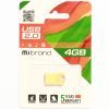 USB флеш накопитель Mibrand 4GB Hawk Gold USB 2.0 (MI2.0/HA4M1G) изображение 2