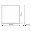 Светильник TITANUM LED панель 40W 6200K 220V (VL-P406W) изображение 3