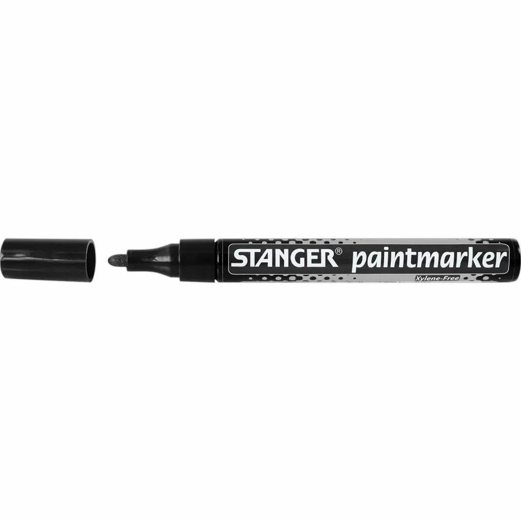 Маркер Stanger Permanent чорний Paint 2-4 мм (219011)