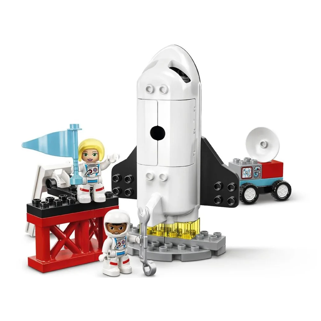 Конструктор LEGO Duplo Town Экспедиция на шаттле 23 детали (10944) изображение 11
