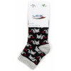 Шкарпетки дитячі UCS Socks зі слониками (M0C0101-2116-3B-black) зображення 2