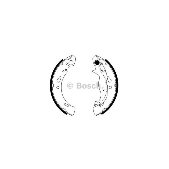 Гальмівні колодки Bosch 0 986 487 727
