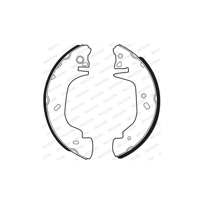 Гальмівні колодки FERODO FSB542 зображення 2