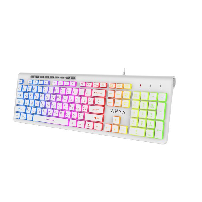 Клавиатура Vinga KB-460 White изображение 3