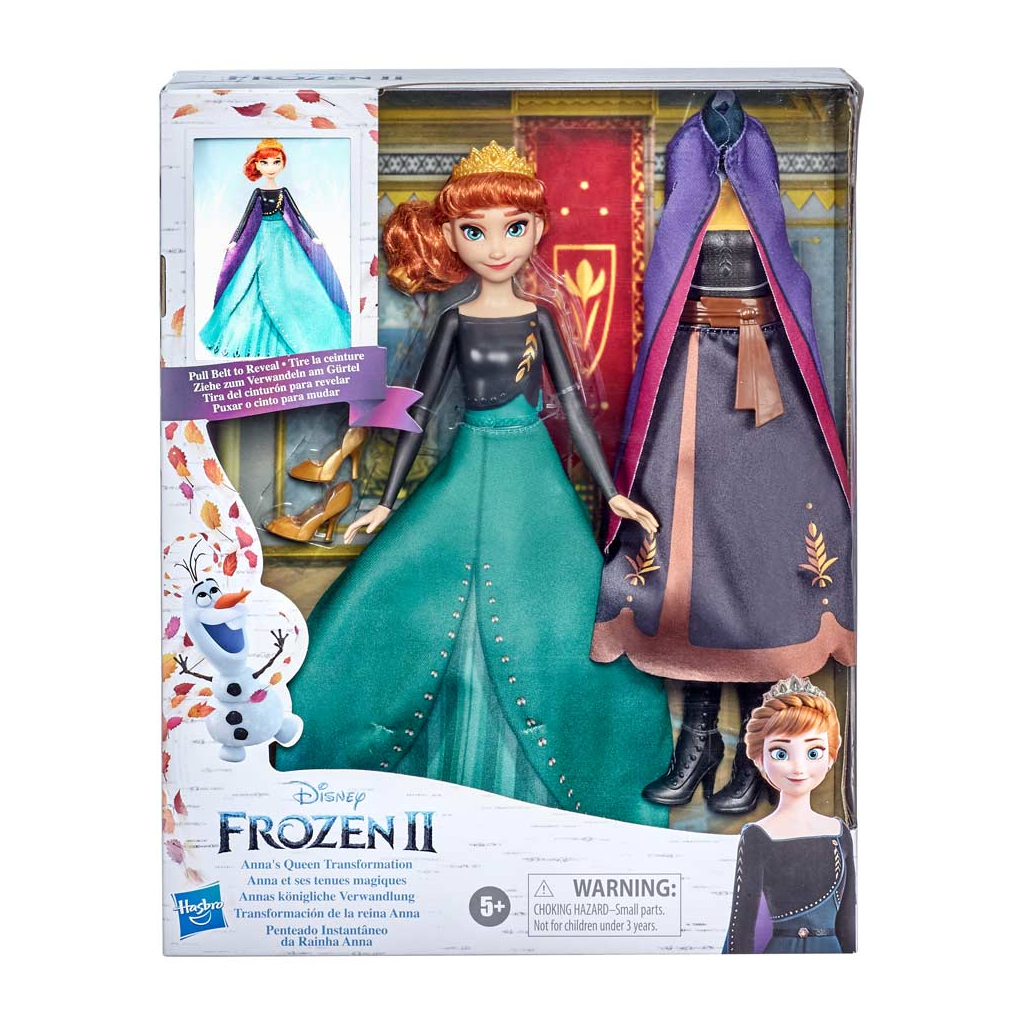 Кукла Hasbro Frozen 2 Королевский наряд Анна (E7895_E9419) изображение 3