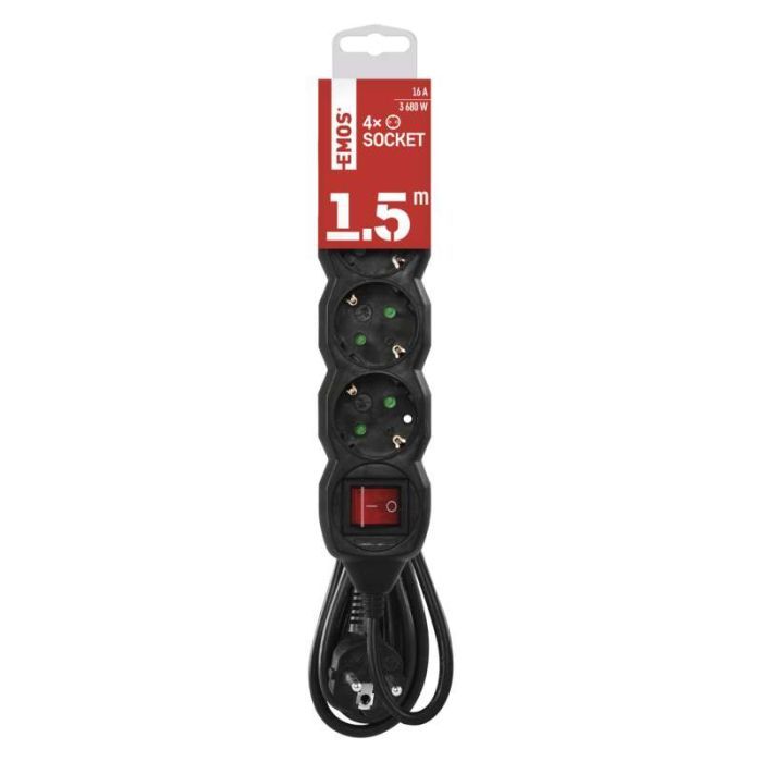 Сетевой удлинитель EMOS PC1421R изображение 2