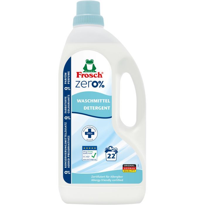 Гель для стирки Frosch Zero Sensitiv 1.5 л (4009175947659)