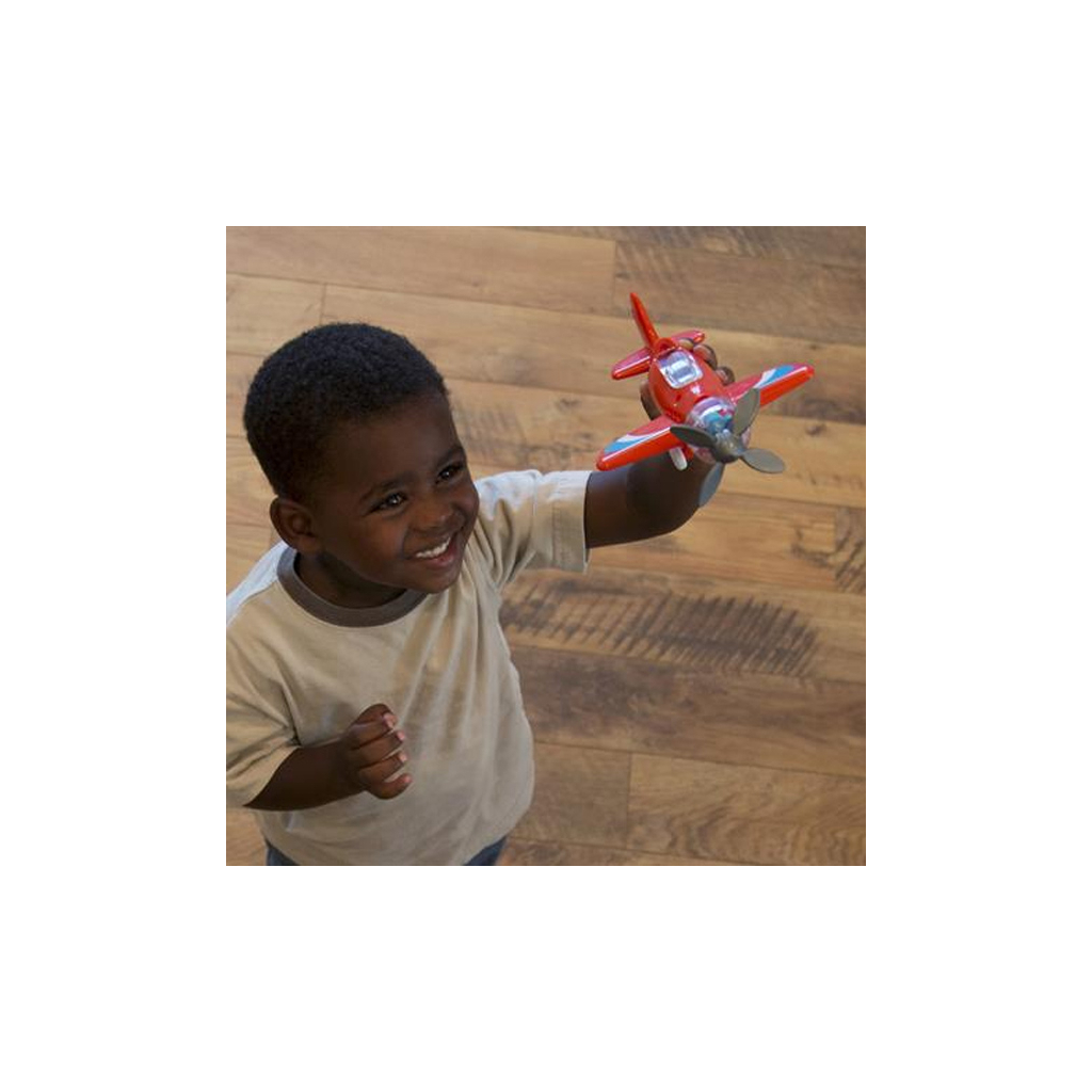 Развивающая игрушка Fat Brain Toys самолет Крутись пропеллер Playviator красный (F2261ML) изображение 7