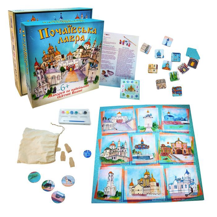 Настольная игра Strateg Почаевская лавра (украинский язык) (30102) изображение 2