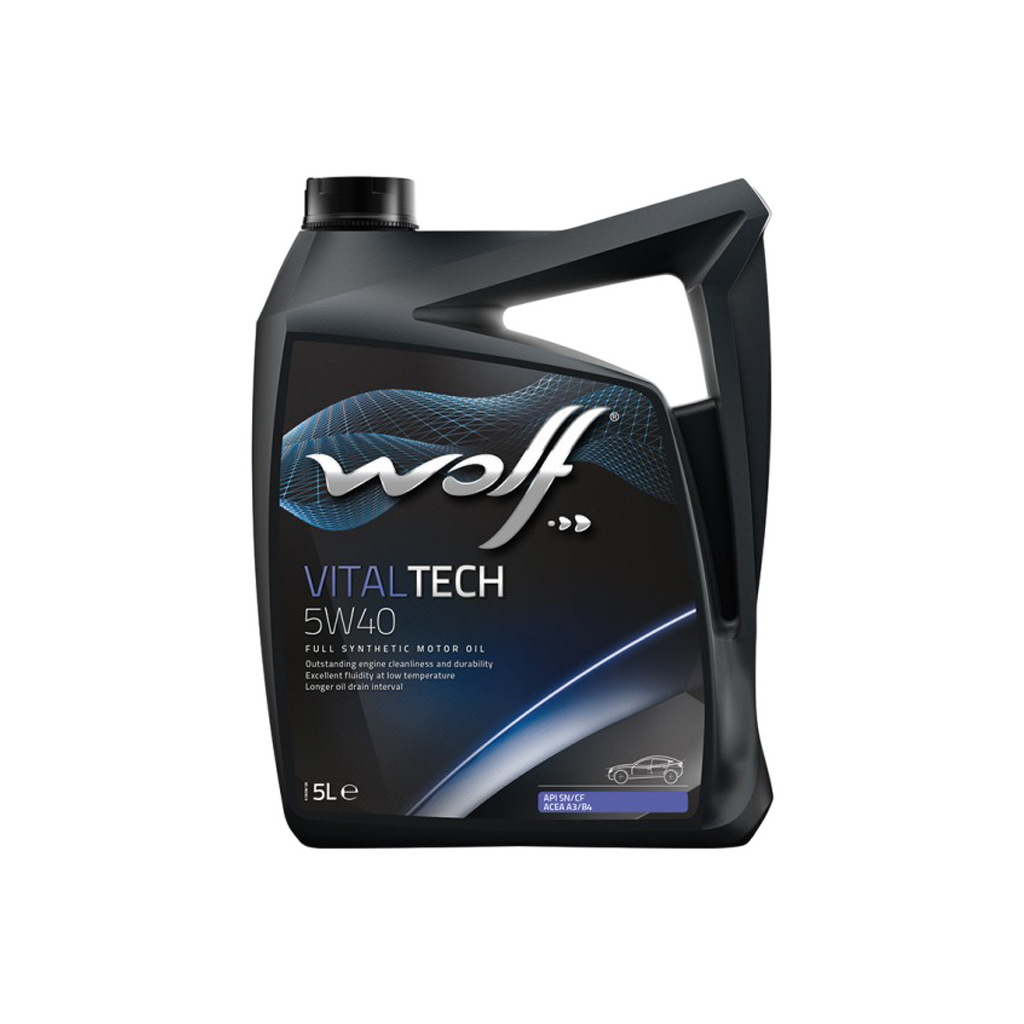 Моторное масло Wolf Vitaltech 5W-40 4л (8311192)