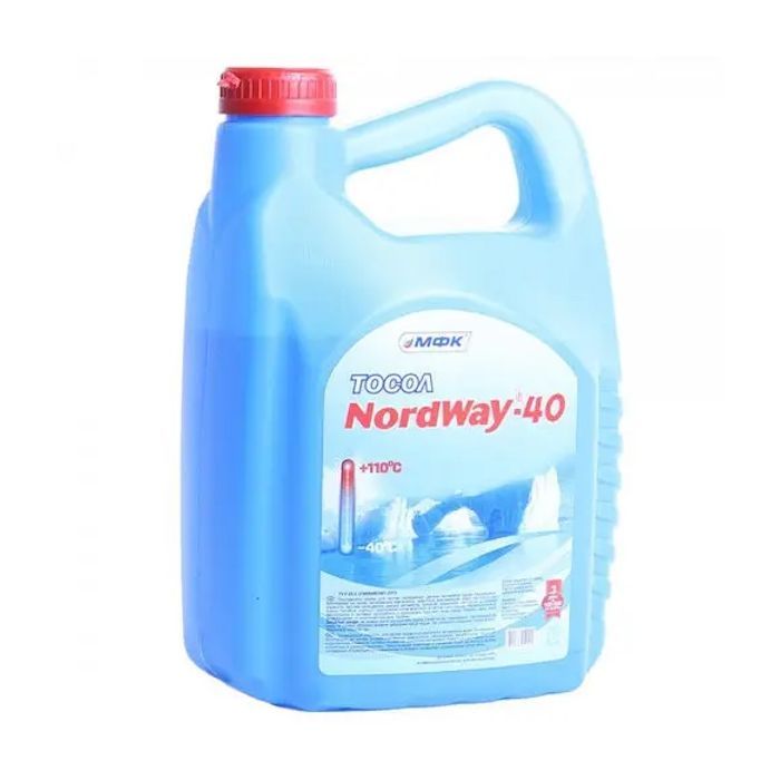Антифриз МФК "NordWay -40 Strong Winter" (-32C) чер. ПЕ кан. 5кг (30811)